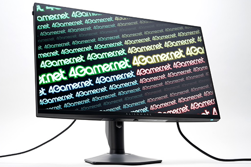 画像ギャラリー No.002のサムネイル画像 / 4Kで美麗,フルHDでは高フレームレート表示を両立できるディスプレイ「AW2725QF」ファーストインプレッション