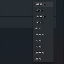 画像ギャラリー No.027のサムネイル画像 / 4Kで美麗,フルHDでは高フレームレート表示を両立できるディスプレイ「AW2725QF」ファーストインプレッション