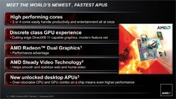 画像ギャラリー No.018のサムネイル画像 / 倍率ロックフリーのFusion APU「A8-3870K」が登場。従来の最上位モデルと違いを比べてみた