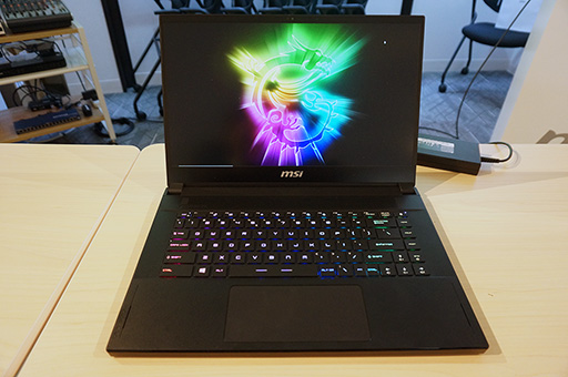 画像ギャラリー No.004のサムネイル画像 / MSI,300Hz駆動パネル搭載ゲーマー向けノートPC「GS66 Stealth」など新製品を披露
