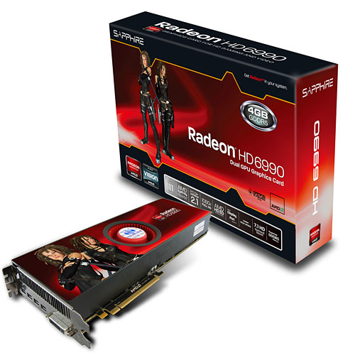 Sapphire製「Radeon HD 6990」デュアルGPUカード，7万円台後半の価格で発売
