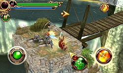 画像ギャラリー No.003のサムネイル画像 / 「ヒーローオブスパルタ HD」が「REGZA Phone T-01C」に対応