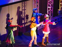 画像ギャラリー No.051のサムネイル画像 / 長島☆自演乙☆雄一郎選手がプロレスデビュー戦で勝利! ブラック★ロックシューターが戦ったり,ミルキィホームズが歌ったり泣いたり……と事件続発の「ブシロードレスリング」レポート