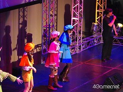 画像ギャラリー No.055のサムネイル画像 / 長島☆自演乙☆雄一郎選手がプロレスデビュー戦で勝利! ブラック★ロックシューターが戦ったり,ミルキィホームズが歌ったり泣いたり……と事件続発の「ブシロードレスリング」レポート