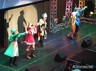 画像ギャラリー No.059のサムネイル画像 / 長島☆自演乙☆雄一郎選手がプロレスデビュー戦で勝利! ブラック★ロックシューターが戦ったり,ミルキィホームズが歌ったり泣いたり……と事件続発の「ブシロードレスリング」レポート