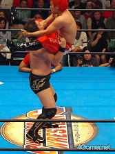 画像ギャラリー No.064のサムネイル画像 / 長島☆自演乙☆雄一郎選手がプロレスデビュー戦で勝利! ブラック★ロックシューターが戦ったり,ミルキィホームズが歌ったり泣いたり……と事件続発の「ブシロードレスリング」レポート