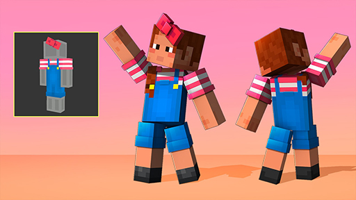 画像ギャラリー No.005のサムネイル画像 / 「Minecraft」,サンリオキャラクターズとのコラボDLC「Hello Kitty and Friends DLC」を配信開始