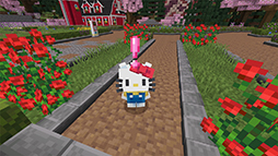 画像ギャラリー No.006のサムネイル画像 / 「Minecraft」,サンリオキャラクターズとのコラボDLC「Hello Kitty and Friends DLC」を配信開始