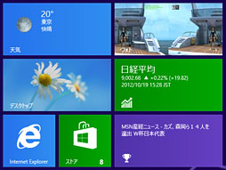 画像集#005のサムネイル/「ゲーム環境」としてのWindows 8完全理解(3)最大の特徴「スタートスクリーン」とその操作法をムービーで把握する