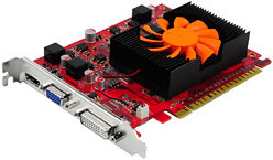 画像ギャラリー No.002のサムネイル画像 / 1スロット仕様のHD 6570と長さ145mmのGT 440が玄人志向から