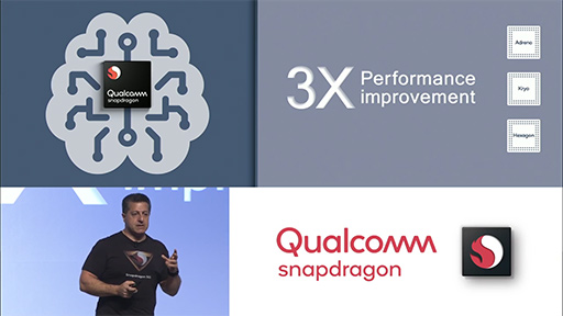 画像ギャラリー No.003のサムネイル画像 / Qualcomm,5G対応の新型ハイエンドSoC「Snapdragon 855」を発表。AI処理性能は最大3倍に強化される