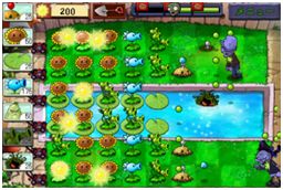 画像ギャラリー No.002のサムネイル画像 / 「プラントvs.ゾンビ for Gゲー」が1万本まで無料のキャンペーン実施中