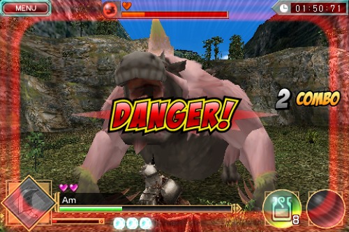 画像ギャラリー No.023のサムネイル画像 / iPhone用ゲーム「モンスターハンター Dynamic Hunting」6月1日配信決定。ステージクリア型で協力プレイも可能,価格は800円