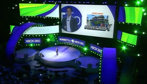 E3 2011]「Minecraft」のXbox 360版を，Kinect対応でこの冬リリース