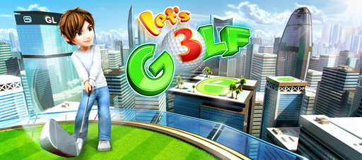 画像ギャラリー No.001のサムネイル画像 / ああ絶景かな。「レッツ!ゴルフ3」に高層ビルでプレイするコースが登場