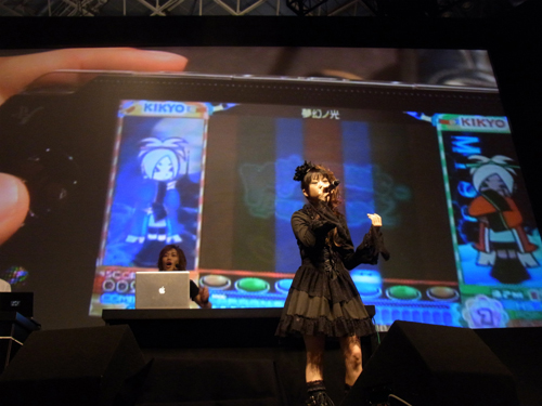 TGS 2011θۿꡪ Des-ROWTRAΥ饤֤Ԥ줿pop'n music portable2 Special Stage at TGS2011ץݡ
