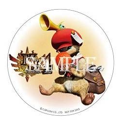 画像ギャラリー No.015のサムネイル画像 / 「モンスターハンター4」アイルーのステンドグラス風ストラップなどが順次発売