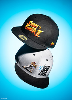 画像ギャラリー No.011のサムネイル画像 / ニューエラ,「ストリートファイターII」とのコラボコレクションを2月8日に発売。リュウやケン,ボーナスステージなどをデザインした商品が登場