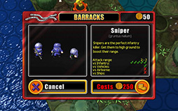 画像ギャラリー No.007のサムネイル画像 / 【PR】「Androidアプリレビュー」第6回:2頭身の兵士達が戦場を駆け回る「Great Little War Game」は,コミカルな見かけに反して本格的なSLGだ!