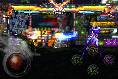 画像ギャラリー No.003のサムネイル画像 / iOS「ストリートファイター X 鉄拳 MOBILE」,参戦キャラ「ガイル」「ダルシム」「ポール」「ファラン」を公開