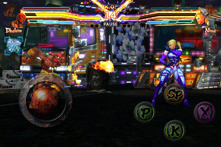 画像ギャラリー No.005のサムネイル画像 / iOS「ストリートファイター X 鉄拳 MOBILE」,参戦キャラ「ガイル」「ダルシム」「ポール」「ファラン」を公開