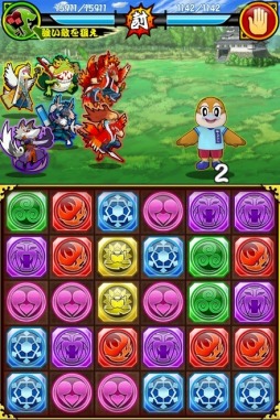 画像ギャラリー No.006のサムネイル画像 / 「戦国パズル!!あにまる大合戦」が大阪府広報担当副知事もずやんとのコラボイベントを実施