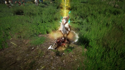 画像ギャラリー No.011のサムネイル画像 / 「黒い砂漠」の新クラス「ガーディアン」を先行プレイ。真正面から敵を粉砕する,ワイルドかつパワフルなファイターだ