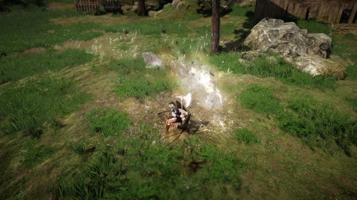 画像ギャラリー No.020のサムネイル画像 / 「黒い砂漠」の新クラス「ガーディアン」を先行プレイ。真正面から敵を粉砕する,ワイルドかつパワフルなファイターだ