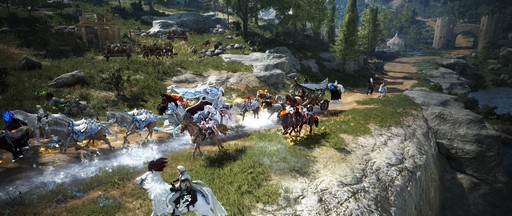 画像ギャラリー No.006のサムネイル画像 / 「黒い砂漠」の9周年イベントをレポート。9年をGMと振り返る番組やキム・ジェヒ氏から家具のプレゼントも