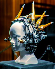 画像ギャラリー No.016のサムネイル画像 / 「サイバーパンク2077」のオフラインイベントでは,会場がナイトシティに&造形作家IKEUCHI氏にサイバーパンク観を聞いた