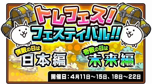 にゃんこ大戦争 バージョンアップを記念するイベントを順次開催中