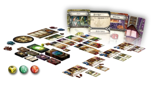 画像ギャラリー No.002のサムネイル画像 / 秋の夜長を冒涜的に過ごすための「エルダーサイン 完全日本語版」レビュー。「クトゥルフ神話」の入門にも最適な協力型ダイスゲーム