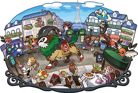 画像ギャラリー No.060のサムネイル画像 / 「ポケットモンスター X・Y」,“伝説のポケモン”の勇士をあしらったパッケージ,主人公キャラの仕様,ゲームの流れや新ポケモンの情報を公開