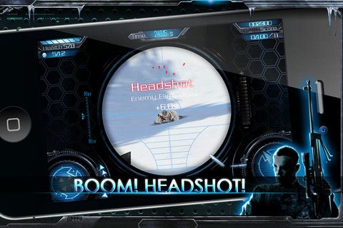 画像ギャラリー No.006のサムネイル画像 / 【1月22日のiOS向けアプリセール情報】スナイパーになりきれるシューティングゲーム「iSniper 3D Arctic Warfare」を無料で楽しもう