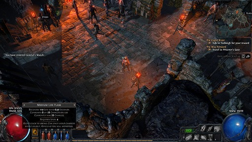 画像集#028のサムネイル/無料で遊べるハック&スラッシュ「Path of Exile」の初心者向けプレイガイドをお届け。今から始めても遅くない,まさに骨太な一作だ