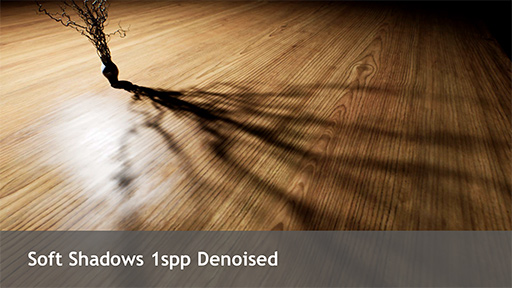 画像ギャラリー No.017のサムネイル画像 / 西川善司の3DGE:ノイジーな素材からレイトレ品質映像をリアルタイムに作る。「Project Spotlight」の技術にGPUの新たな進化が見えた