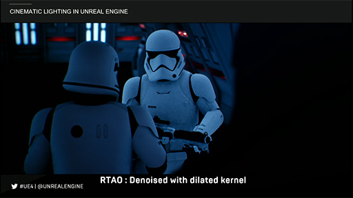 画像ギャラリー No.029のサムネイル画像 / 西川善司の3DGE:ノイジーな素材からレイトレ品質映像をリアルタイムに作る。「Project Spotlight」の技術にGPUの新たな進化が見えた