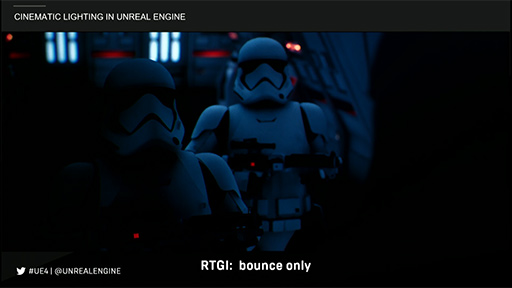 画像ギャラリー No.038のサムネイル画像 / 西川善司の3DGE:ノイジーな素材からレイトレ品質映像をリアルタイムに作る。「Project Spotlight」の技術にGPUの新たな進化が見えた