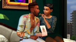 画像ギャラリー No.008のサムネイル画像 / 人生シム「The Sims 4」の最新拡張パック「Lovestruck」本日リリース。マッチングアプリやデートなど,さまざまな恋愛体験を楽しめる