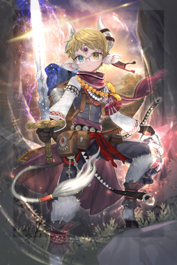 画像ギャラリー No.003のサムネイル画像 / 「チェインクロニクル」新しい力と姿の“アル”が登場するガチャが開催