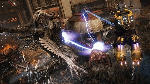 画像ギャラリー No.006のサムネイル画像 / 4人対1人の非対称型オンラインアクション,「Evolve」が本日発売。狩りに備えて,これまでの情報を軽くまとめてみた