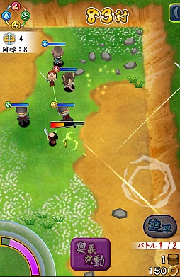 画像集#015のサムネイル/可愛くなってもやっぱり戦国無双。スマホ向け一騎当千アクション「戦国無双シュート」のプレイレポート