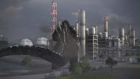 画像集#001のサムネイル/PS3「ゴジラ-GODZILLA-」,エネルギー吸収によって起きるゴジラの進化に関する情報が公開。新たな敵「デストロイア」「スーパーメカゴジラ」の姿も