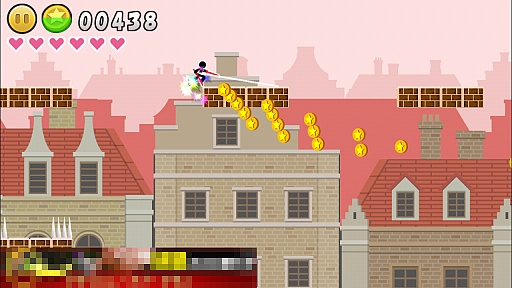 画像集#005のサムネイル/独特の操作感が魅力。スマホ向けアクションゲーム「ワイヤーでコイン」を紹介する「(ほぼ)日刊スマホゲーム通信」第588回