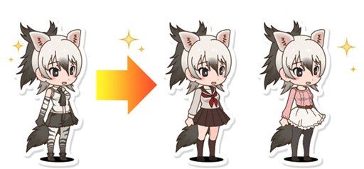 画像ギャラリー No.006のサムネイル画像 / 「けものフレンズ」アップデートで「曜日クエスト」実装。3種の新フレンズも