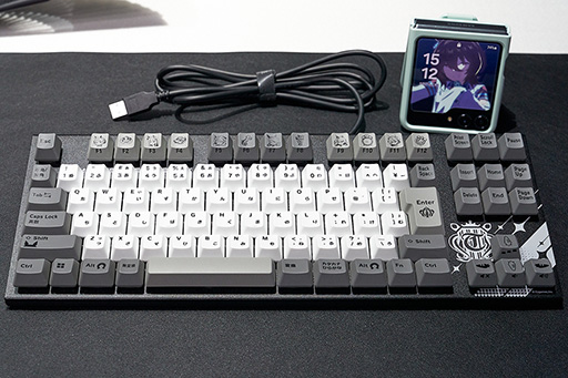 TGS2023] ウマ娘とゲーマー向けキーボード「REALFORCE GX1」がコラボ。フォントにまでこだわった「ウマ娘GX1」をチェックした