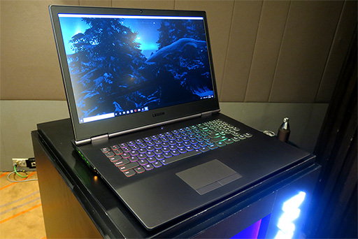 画像ギャラリー No.004のサムネイル画像 / 2019年の「Legion」はRTX 20シリーズ搭載でパワーアップ。Lenovoが2019年モデル新製品をeスポーツイベントで紹介
