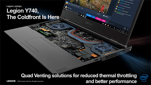 画像ギャラリー No.013のサムネイル画像 / 2019年の「Legion」はRTX 20シリーズ搭載でパワーアップ。Lenovoが2019年モデル新製品をeスポーツイベントで紹介