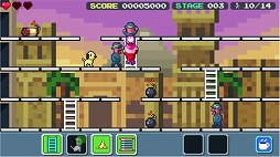 画像ギャラリー No.002のサムネイル画像 / レトロ風パズルアクション「TRAP DA GANG」,iOS/Android版が配信スタート