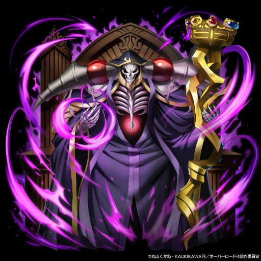 画像ギャラリー No.005のサムネイル画像 / 「グラサマ」,TVアニメ「オーバーロード」とのコラボを12月19日のメンテナンス終了後より開催